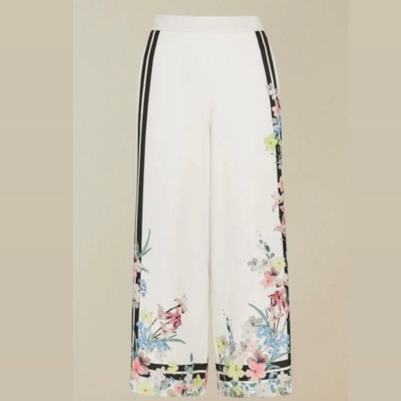 Ted Baker GIGGI Wide Cropped Culottes Pants - Picture 6 of 13